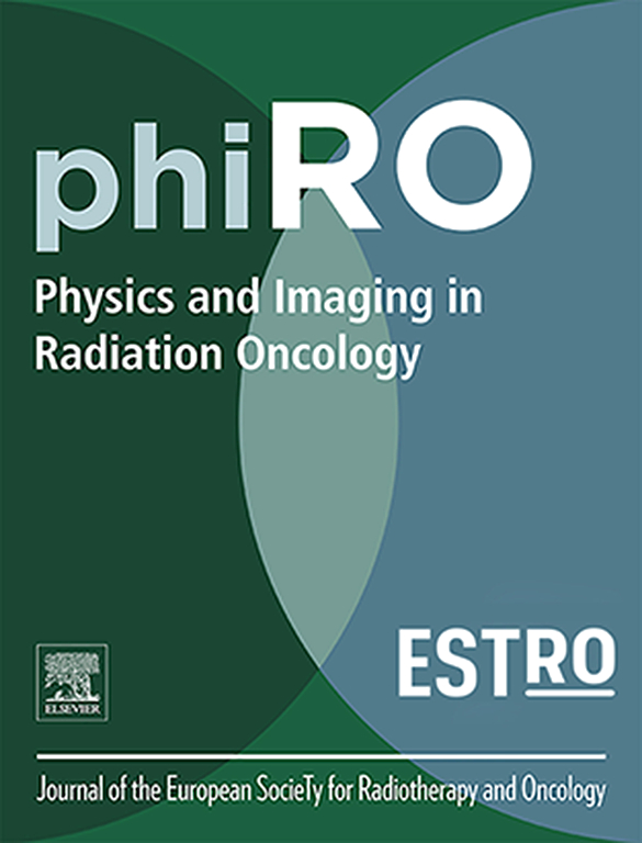 Go to journal home page - Physics and Imaging in Radiation Oncology